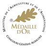 Médaille Or - Concours Général Agricole Paris